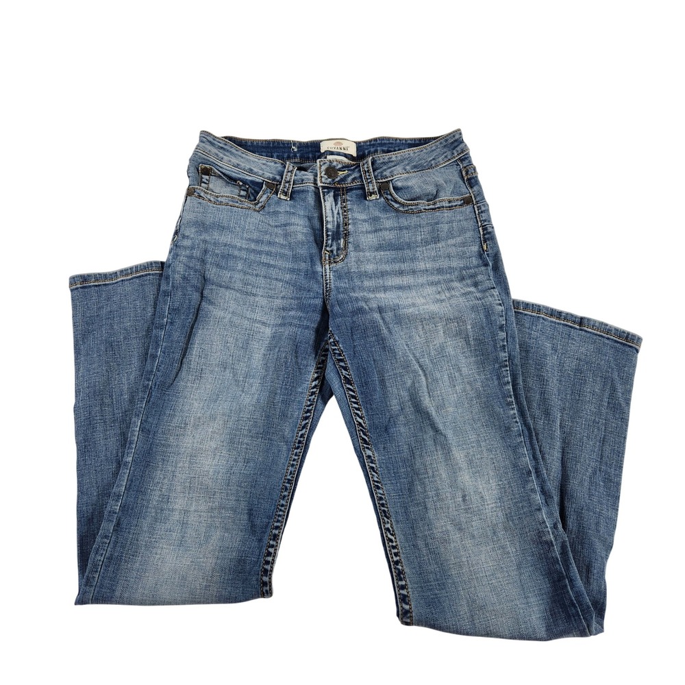 Shyanne Life Womens Blue Wash Bootcut Jeans Size 32W‎ x 32L